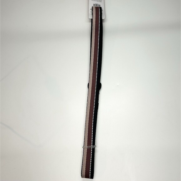 Reddy Reflective Dog Lead Leash Burgundy Brown Tan Black Stripe, 6 ft. Foot Pet - Picture 2 of 10